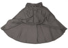 YOHJI YAMAMOTO JAPAN. Y's  100% CUPRA Grey Check Tuck Gather Skirt