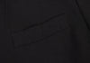 ANN DEMEULEMEESTER BELGIUM. Black Rayon Wool Switching Jacket