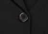 ANN DEMEULEMEESTER BELGIUM. Black Rayon Wool Switching Jacket