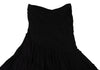 Jean Paul GAULTIER Paris. Spiral Gather Switching Black Skirt