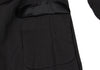 COMME des GARCONS JAPAN. robe de chambre Black Wool Gaba Jacket