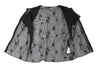 YOHJI YAMAMOTO JAPAN. Y's Black Embroidery Design See-through Short Sleeve Shirt