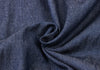 COMME des GARCONS TRICOT. JAPAN. Blue Front Tuck Short Sleeve Dress