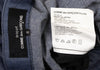 COMME des GARCONS TRICOT. JAPAN. Blue Front Tuck Short Sleeve Dress