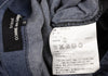 COMME des GARCONS TRICOT. JAPAN. Blue Front Tuck Short Sleeve Dress
