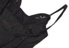 LE JEAN DE MARITHE FRANCOIS GIRBAUD PARIS. Black Embroidered Sleeveless Dress