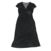 DONNA KARAN NY. DKNY Vintage Black Velours Dress