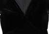 DONNA KARAN NY. DKNY Vintage Black Velours Dress