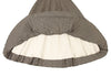 Leilian Japan. Black, Beige Patterned Pleats Poly Skirt