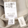 Leilian Japan. Black, Beige Patterned Pleats Poly Skirt