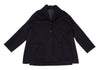 ROMEO GIGLI Italy. Black Shawl Collar Off-shoulder Jacket