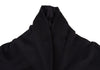 ROMEO GIGLI Italy. Black Shawl Collar Off-shoulder Jacket