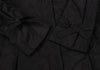 HIROKO KOSHINO JAPAN. HIROKO BIS Black Wire Collar Padding Poly Coat