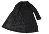 HIROKO KOSHINO JAPAN. HIROKO BIS Black Wire Collar Padding Poly Coat