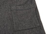 YOHJI YAMAMOTO JAPAN. Y's for living Grey Wool Shawl Collar Piping Long Jacket