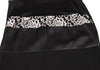 COMME des GARCONS TRICOT. JAPAN. Black Floral Mesh Sleeveless Dress