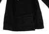 Sybilla Madrid. Black Shaggy Wool Double Coat