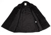 Sybilla Madrid. Black Shaggy Wool Double Coat