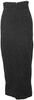 ROMEO GIGLI  ITALY. Charcoal Herringbone Weave Long Skirt