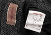 ROMEO GIGLI  ITALY. Charcoal Herringbone Weave Long Skirt