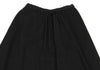 R by 45rpm JAPAN. Black Cutting Cotton Flare Skirt