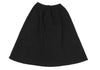 R by 45rpm JAPAN. Black Cutting Cotton Flare Skirt