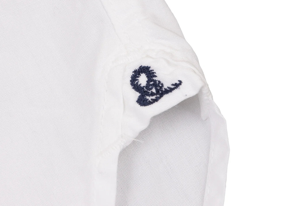 45rpm 45R JAPAN. White Cotton Broad Long Sleeve Shirt