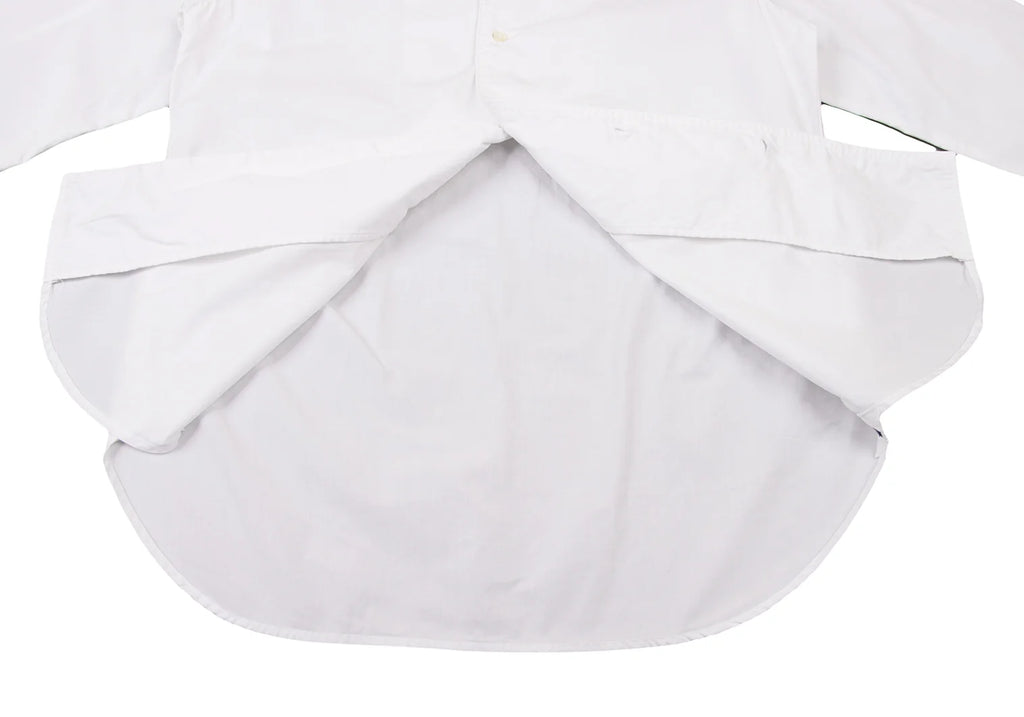 45rpm 45R JAPAN. White Cotton Broad Long Sleeve Shirt