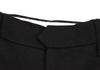ISSEY MIYAKE JAPAN. sunaokuwahara. Black Wool Center Seam Double Pants