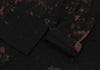COMME des GARCONS JAPAN. Black, Brown Bleach Design Shirt