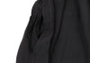 YOHJI YAMAMOTO JAPAN.  WORKSHOP Black Rayon Switching Belted Dress