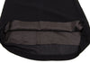 YOHJI YAMAMOTO JAPAN. Y'S WORKSHOP. Black Drape Neck Rayon Sleeveless Dress