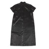 COMME des GARCONS JUNYA WATANABE JAPAN. Black Circle Design Pattern Dress
