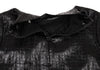 COMME des GARCONS JUNYA WATANABE JAPAN. Black Circle Design Pattern Dress