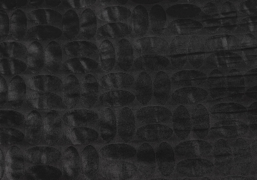 COMME des GARCONS JUNYA WATANABE JAPAN. Black Circle Design Pattern Dress