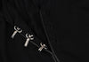 LE JEAN DE MARITHE FRANCOIS GIRBAUD PARIS. Black Stretch Switching Dress