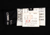 COMME des GARCONS JAPAN. TRICOT. Black Wool Gaba Pleated Wrap Skirt