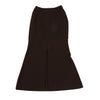 ROMEO GIGLI ITALY. Brown Striped Slit Stretch Skirt