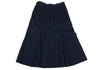 45RPM JAPAN. 45R Indigo Dyed Cotton Pleated Skirt