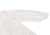 TSUMORI CHISATO JAPAN. White Cotton Silk Lace Switching Top White