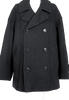 ISSEY MIYAKE JAPAN. zucca Navy Wool Nylon Short Pea Coat