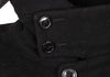ISSEY MIYAKE JAPAN. zucca Black Wool Melton Hooded Coat