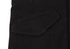 ISSEY MIYAKE JAPAN. zucca Black Wool Melton Hooded Coat