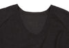 SENSOUNICO JNBY JAPAN. Charcoal Color Wool Twist Design Knit Dress