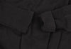 SENSOUNICO JNBY JAPAN. Charcoal Color Wool Twist Design Knit Dress