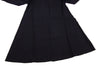 KRIZIA PARIS. Navy Wool No Collar 1B Long Jacket