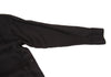 A/T ATSURO TAYAMA JAPAN. Black Side Button Design Long Shirt Dress