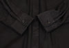 A/T ATSURO TAYAMA JAPAN. Black Side Button Design Long Shirt Dress