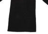 agnes b. PARIS. Black Angora Blend Shoulder Button Knit Dress
