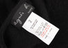 agnes b. PARIS. Black Angora Blend Shoulder Button Knit Dress